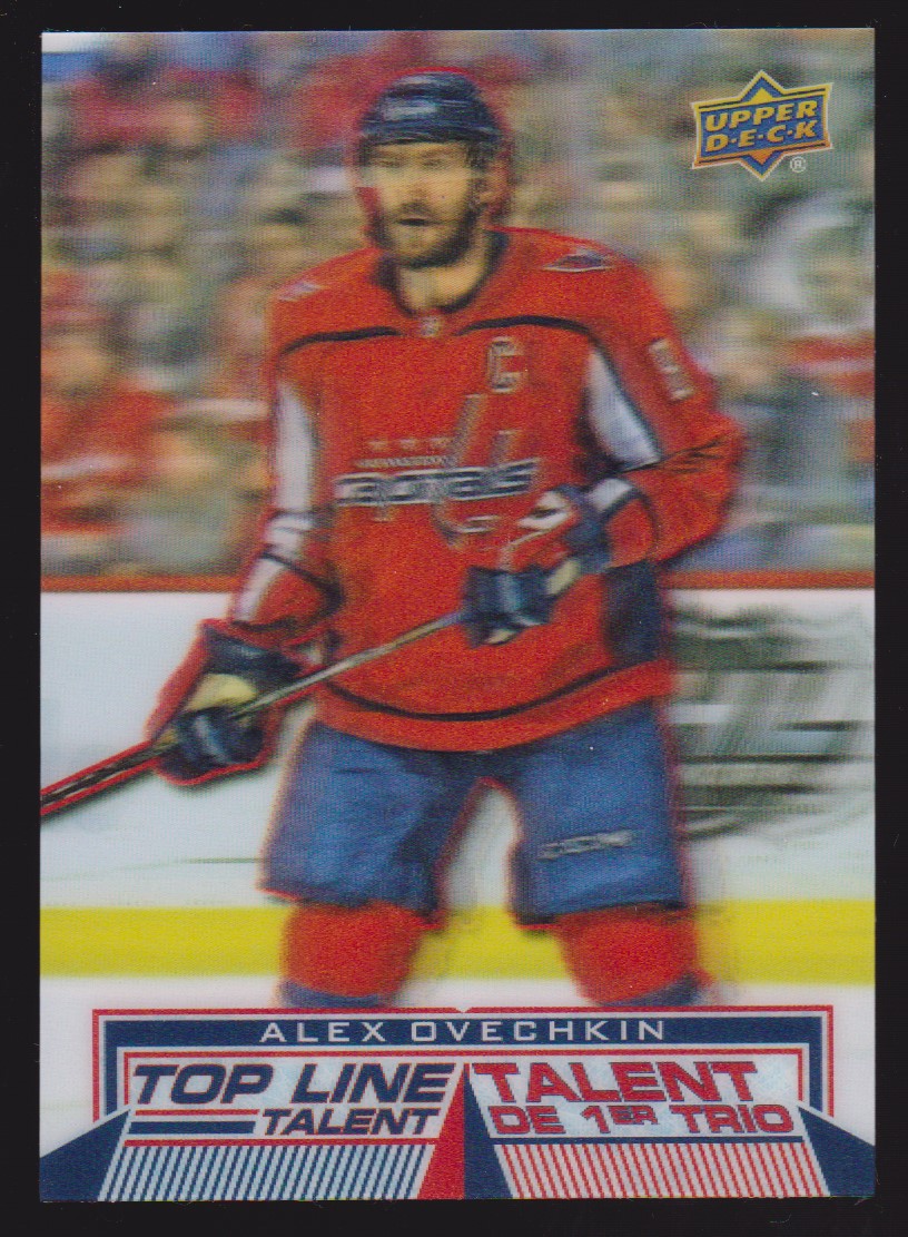 (image for) 2018-19 UD Tim Hortons Top Line Talents #TLT9 Alex Ovechkin